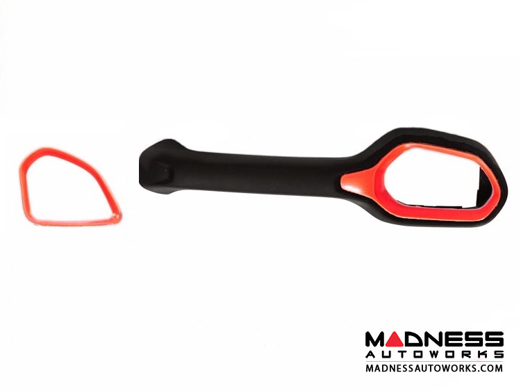 Jeep Renegade Vent Trim Kit - Red - Left Hand Drive